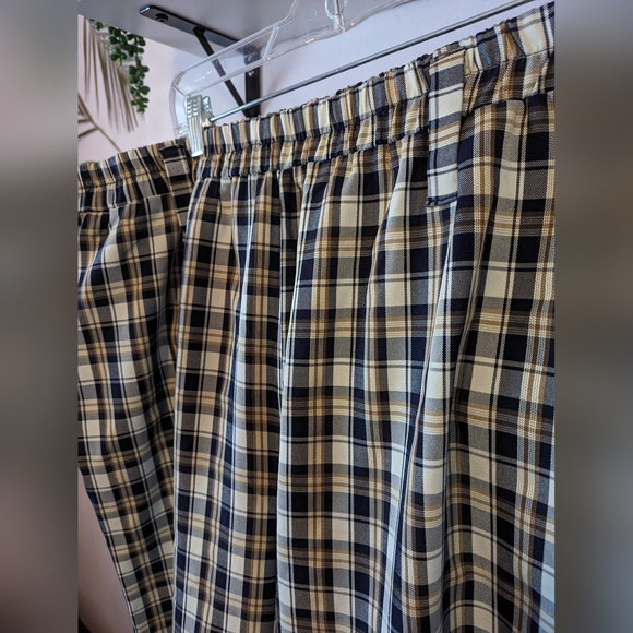 Wide leg plaid pants - Picture 3 of 3